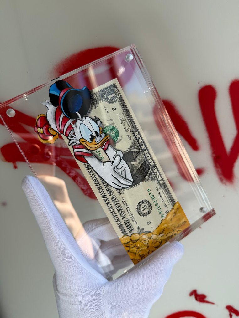 Alan Stefanov (1999) - "Leap of Wealth" 1 dollar bill #4.3