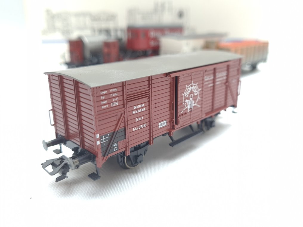 Märklin H0 - 47895 - Σετ τρένου μοντελισμού μεταφοράς εμπορευμάτων (1) - Σετ 6 τεμαχίων '650 χρόνια Sonneberg' - DR (DDR) #4.3