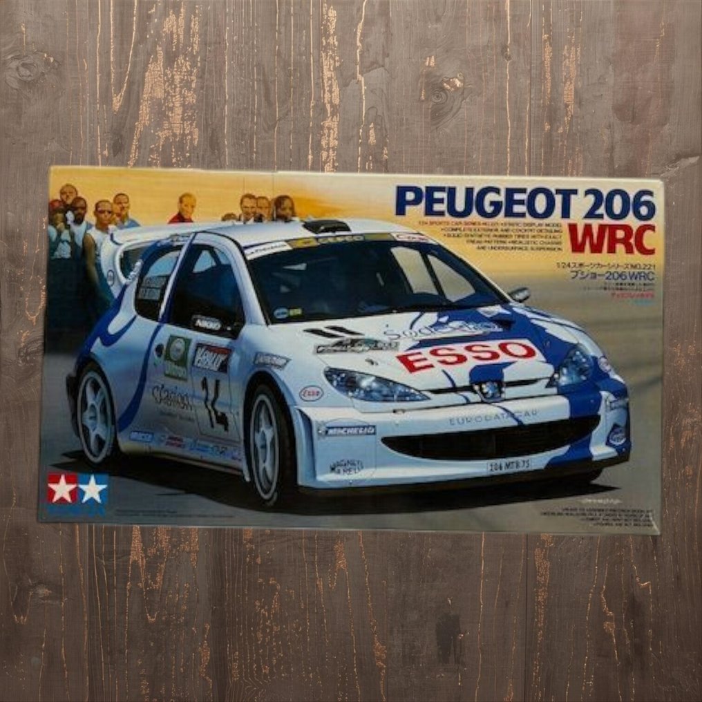 Tamiya  - Αυτοκινητάκι 1/24 SCALE PEUGEOT 206 WRC - 1990-2000 - Ιαπωνία #1.0