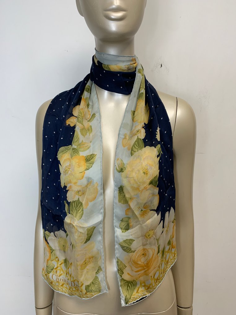 Christian Dior - Monogramma Flora / stola - Eșarfă #1.0