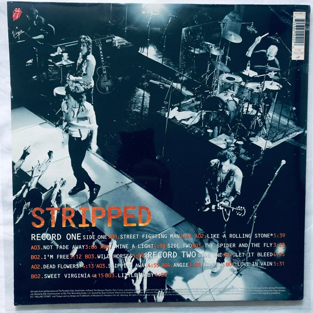 滚石乐队 - Stripped - 1st EU pressing - 2xLP专辑（双专辑） - 1995 #1.0