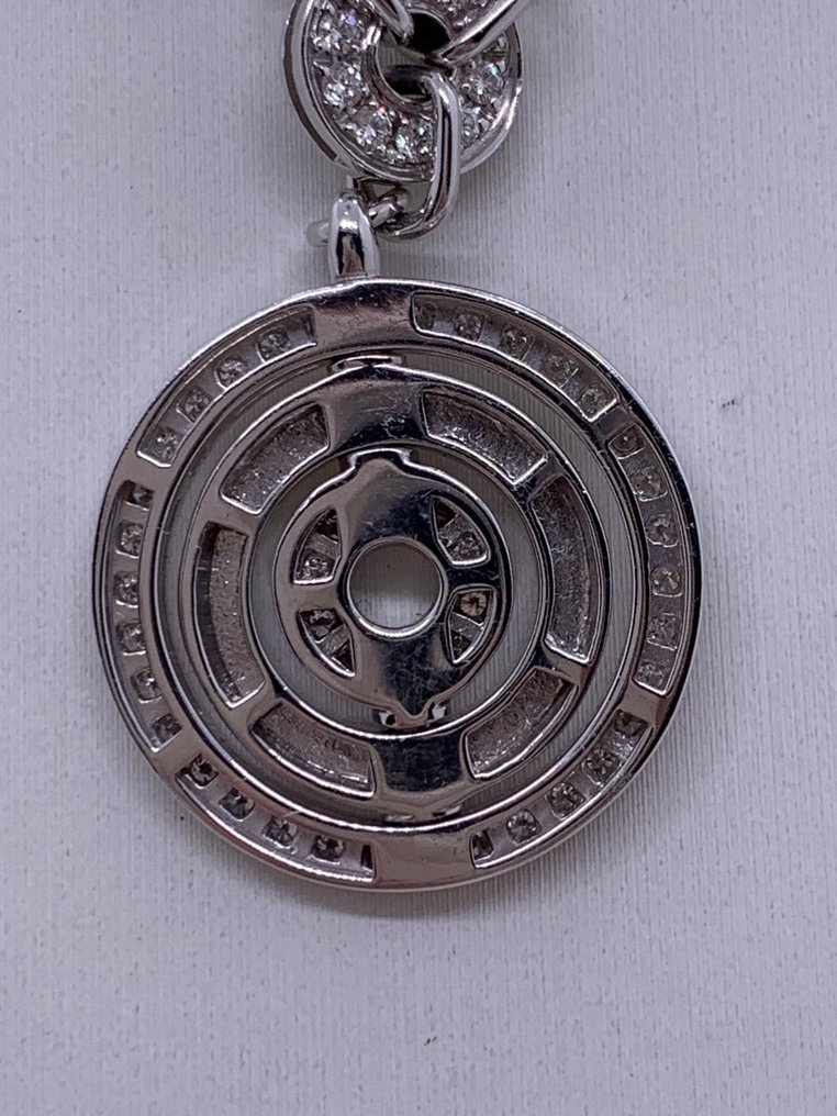 Bvlgari - Κολιέ - 18 καράτια Λευκός χρυσός - Διαμάντι #4.3