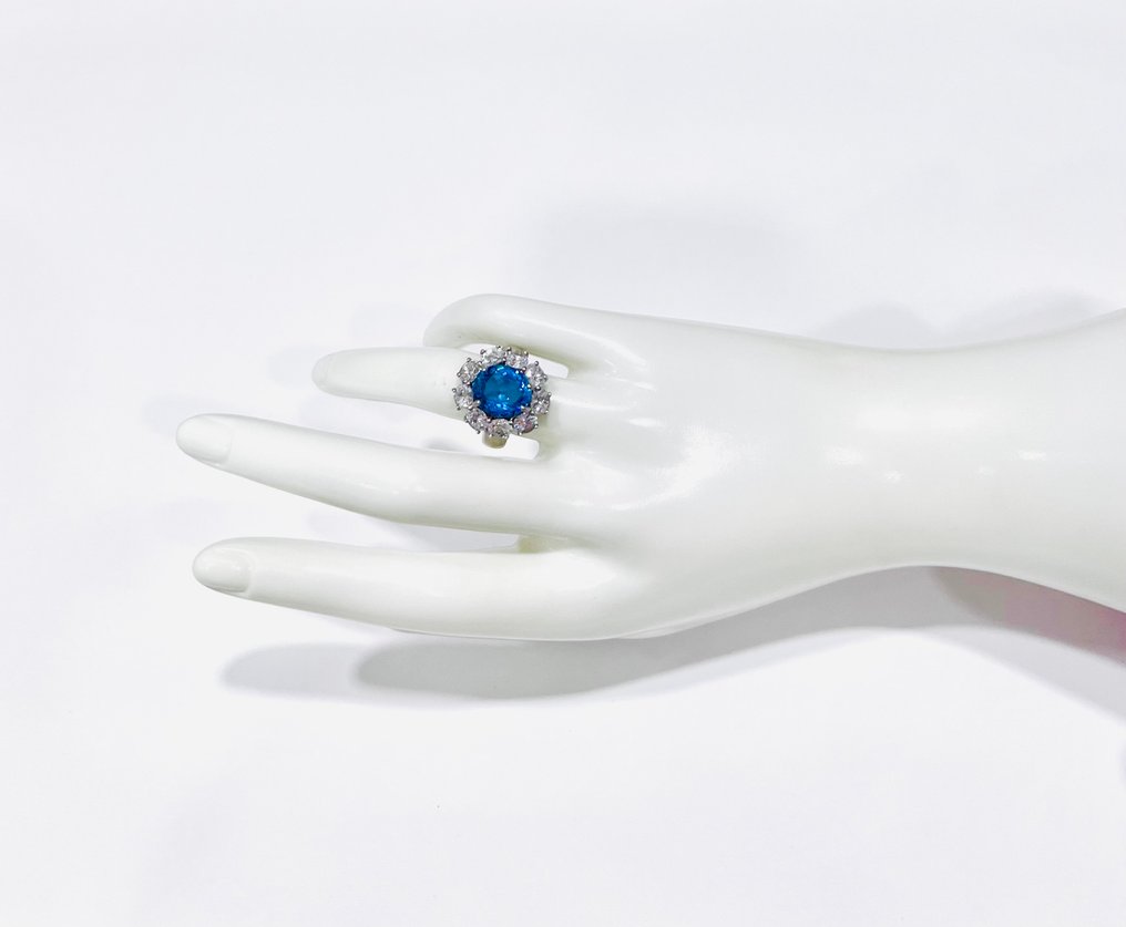 Utan reservationspris - Ring Silver - Topazio #4.3