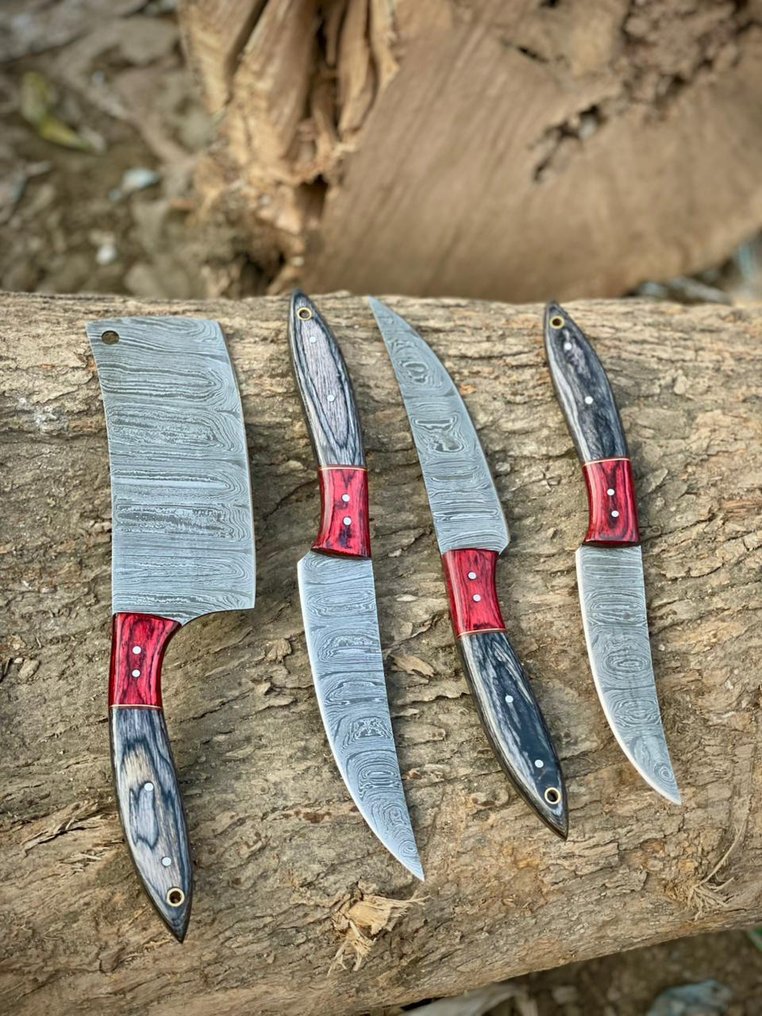 Køkkenkniv - Slicing knife - Stål, Træ - Storbritannien #4.3