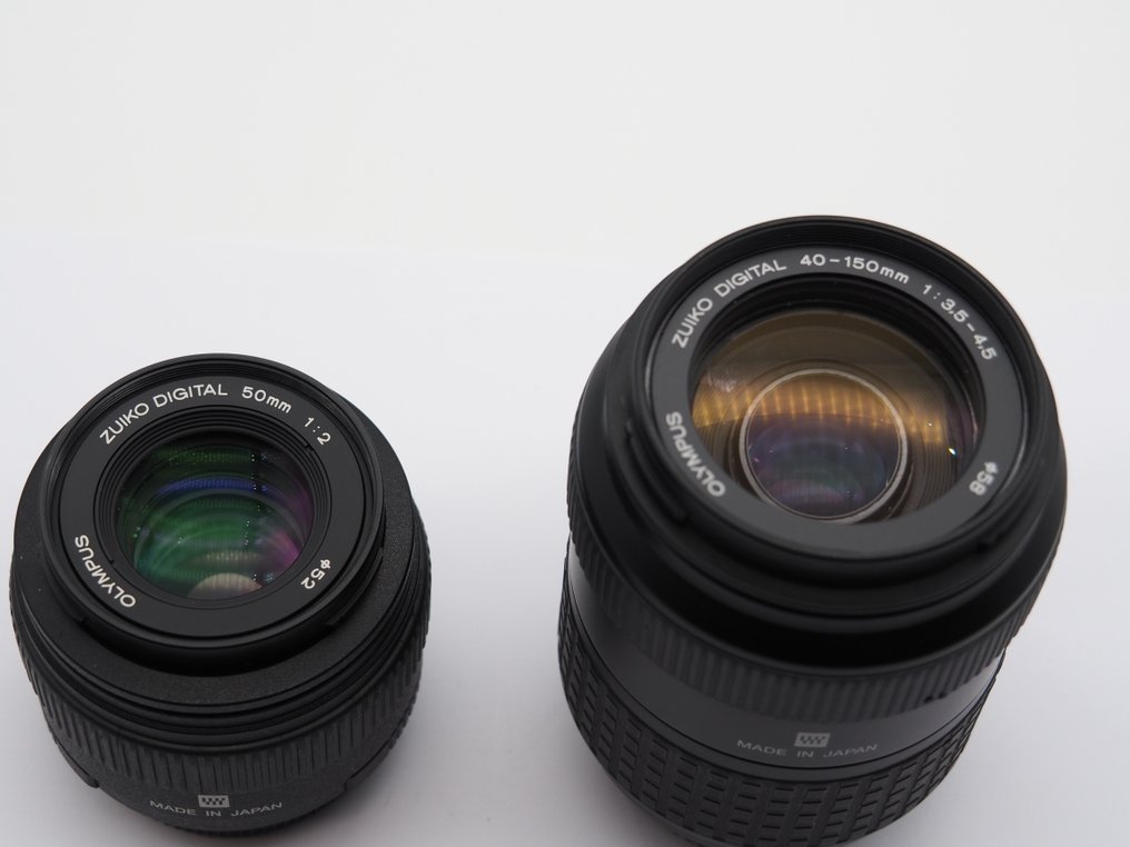 Olympus Zuiko Digital 50mm 1:2 lens + 40-150mm lens Objectif à focale variable #3.2
