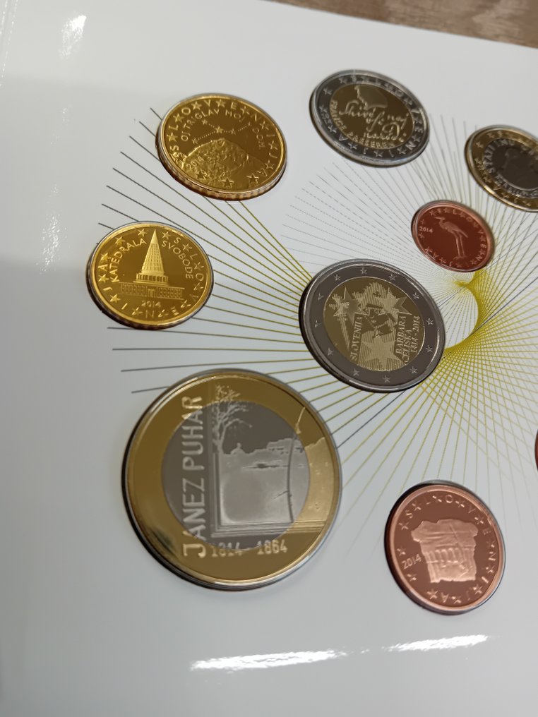 Slovenien. Proof Set 2014  (Ingen mindstepris) #3.2