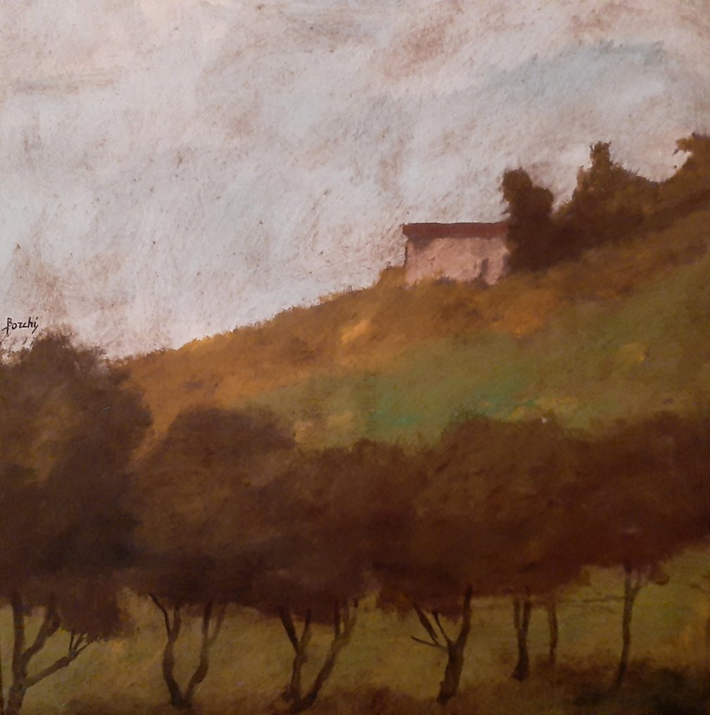 Deanna Borchi (1944) - Paesaggio Collinare #4.3