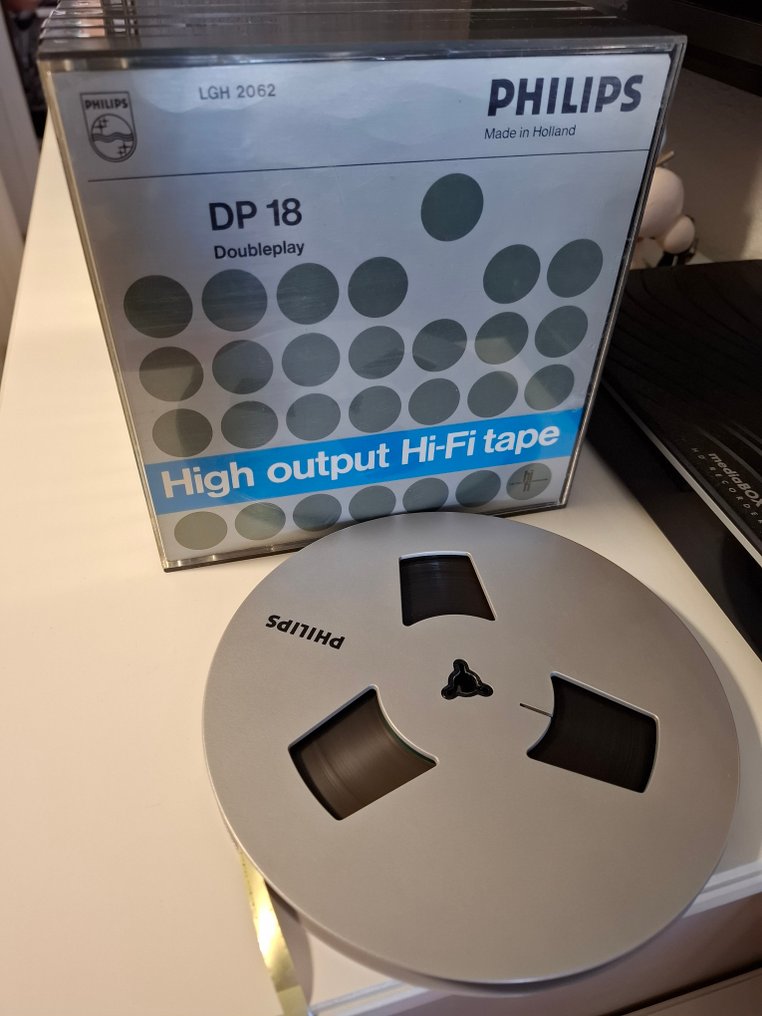 PHILIPS DP18 - DP 18  7" - Bobine de 18 cm cu bandă - 1978 #4.3