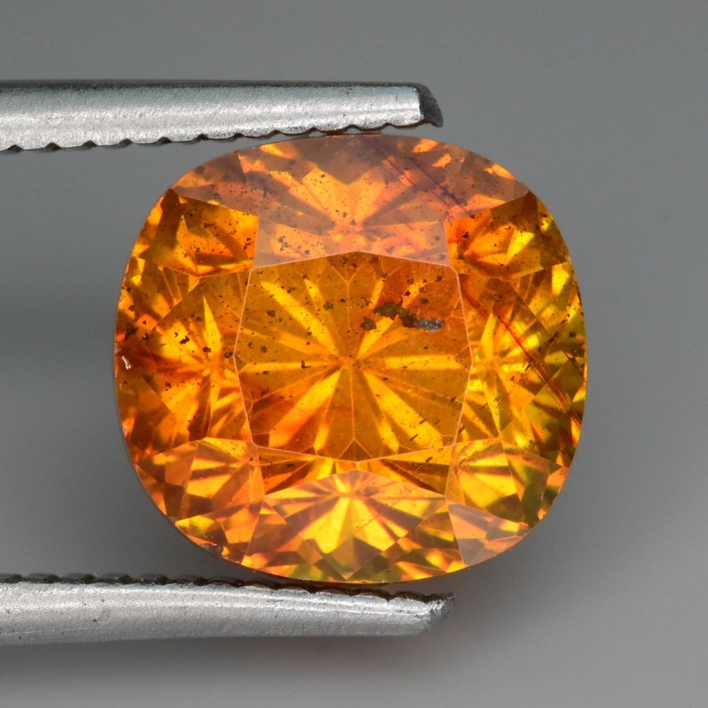 χωρίς τιμή ασφαλείας Πορτοκαλί Σφαλερίτης - 7.52 ct - Διεθνής Ένωση Έγχρωμων Πολύτιμων Λίθων (ICA GemLab) #3.2