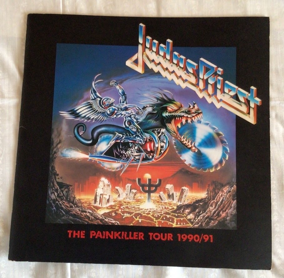 Judas Priest - Painkiller 巡演 1991 – 原版日本巡演手册及翻译页 - 1991 #1.0
