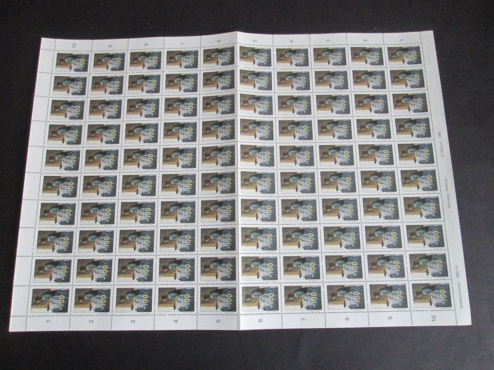 荷兰  - 4个完整的90年代Emissies #1.0