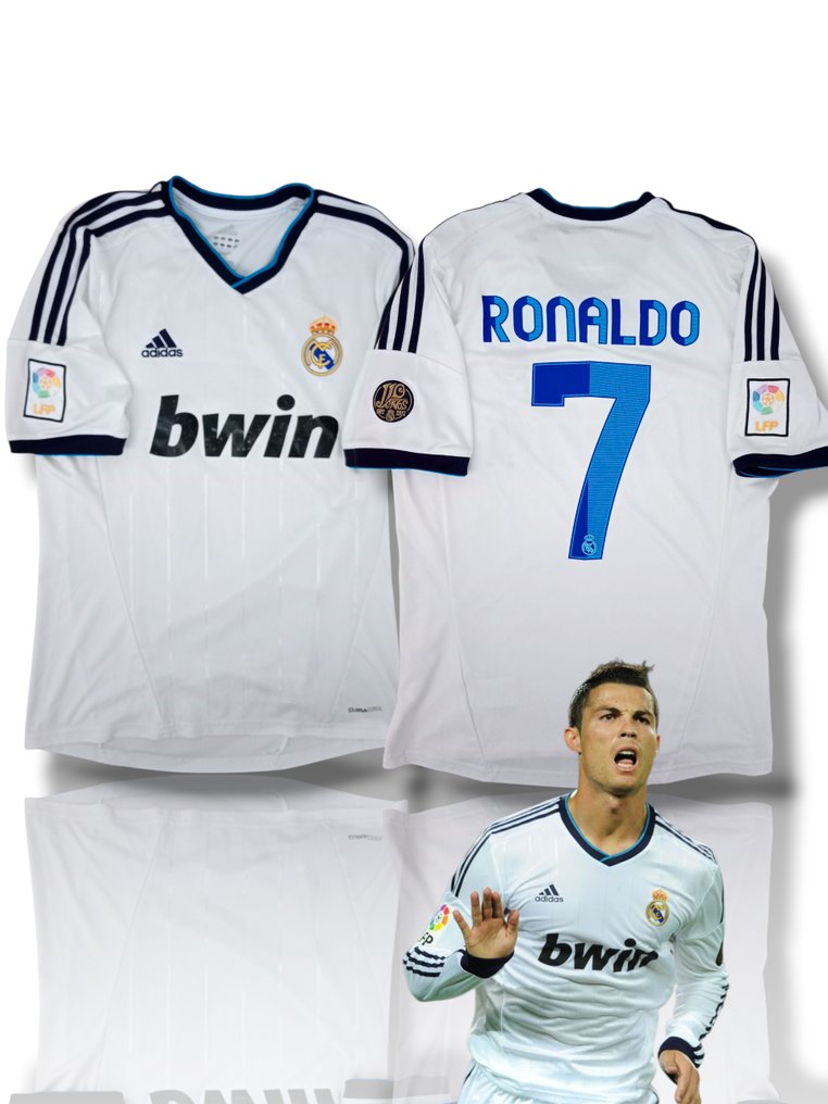 Real madrid edición 110 años - 西班牙足球联盟 - 克里斯蒂亚诺·罗纳尔多 - 2012 - 足球衫 #1.0