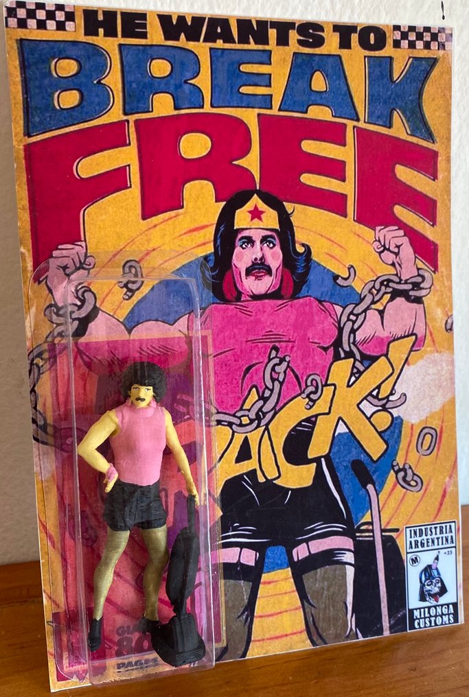 He Wants to Break Free - Freddie Mercury Action Figure Customs Musica - Argentyna #4.3