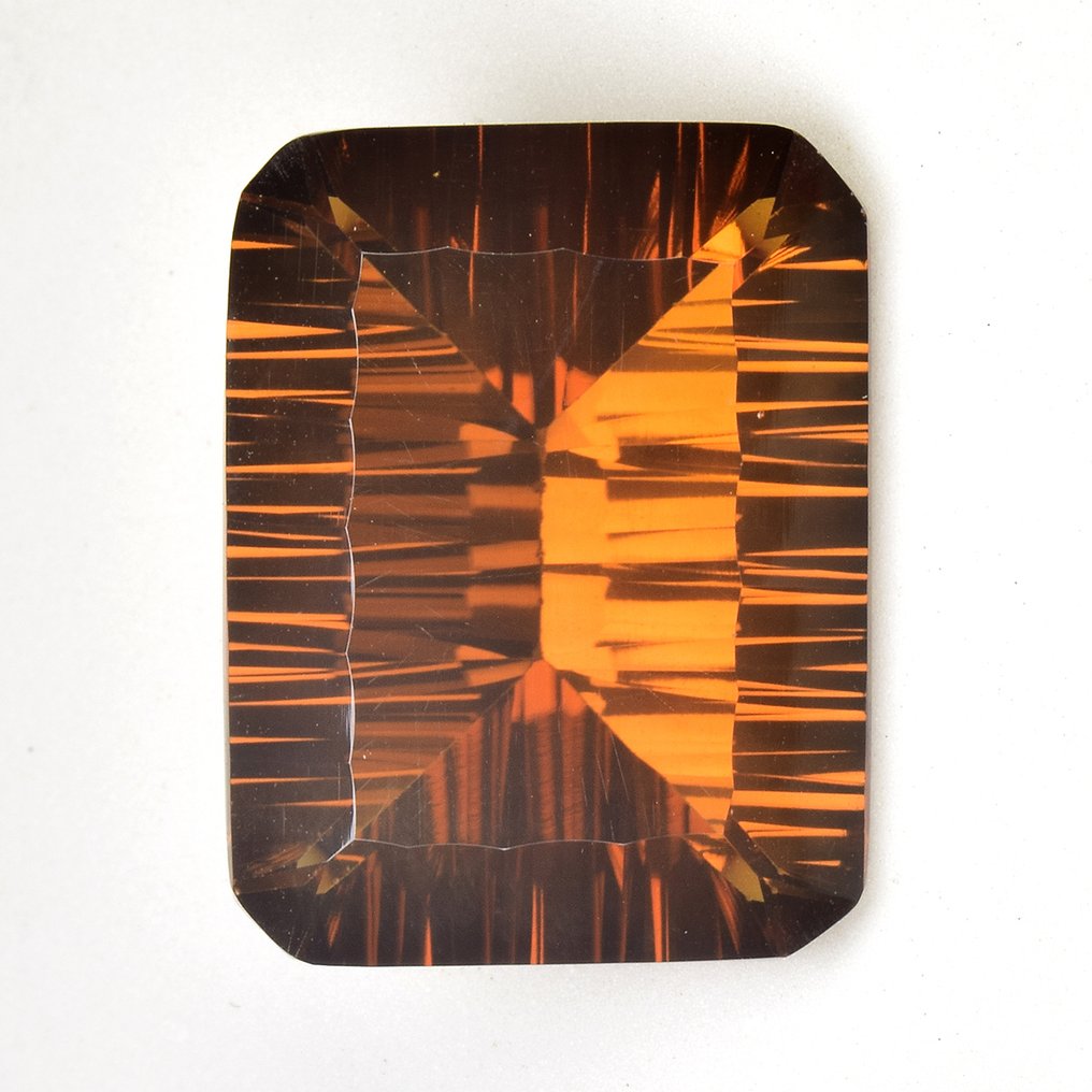 χωρίς τιμή ασφαλείας - 1 pcs  Κίτρινο, Πορτοκαλί Κιτρίνης  - 21.66 ct - Διεθνής Ένωση Έγχρωμων Πολύτιμων Λίθων (ICA GemLab) #2.1