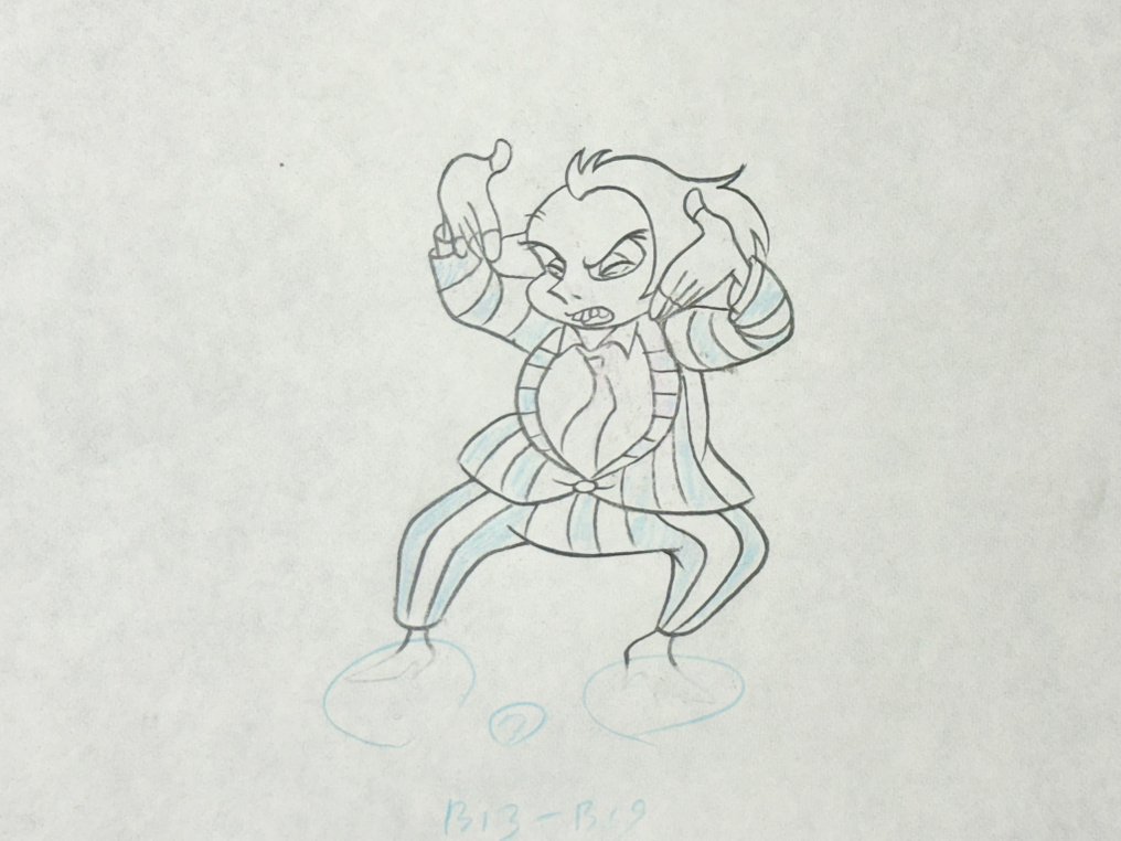 Beetlejuice (TV series, 1989/91) - 1 原始动画绘图 #3.2