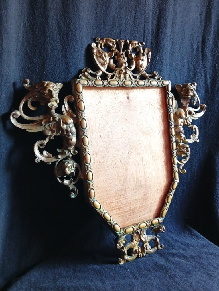 Plateria Garcia - 镜子  - 黄铜色 - 辟邪守护神 #3.2