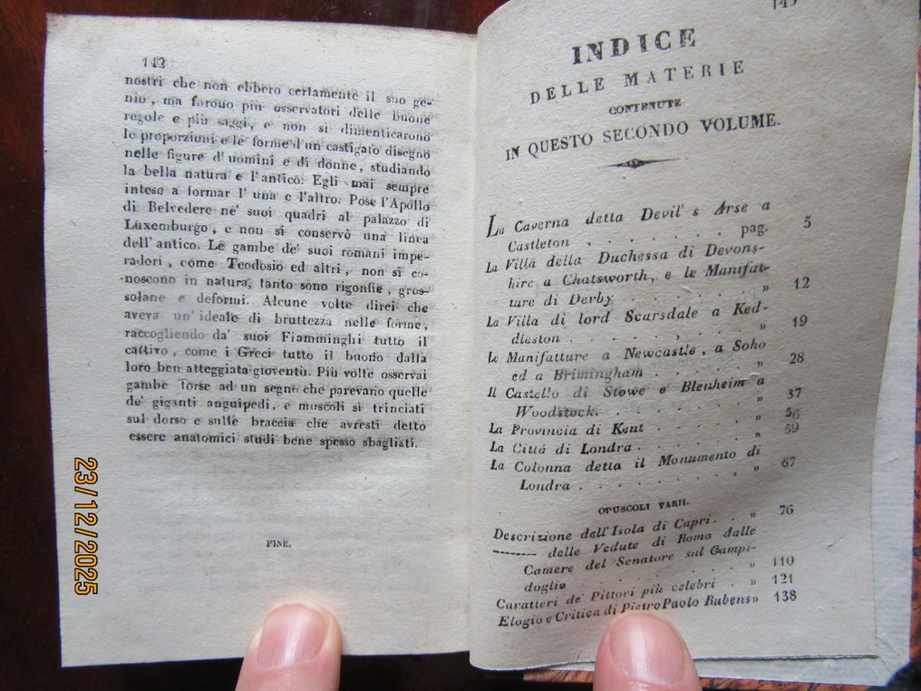 Carlo Castone - Viaggio in Inghilterra di Carlo Castone Della Torre di Rezzonico comasco - 1830 #4.3