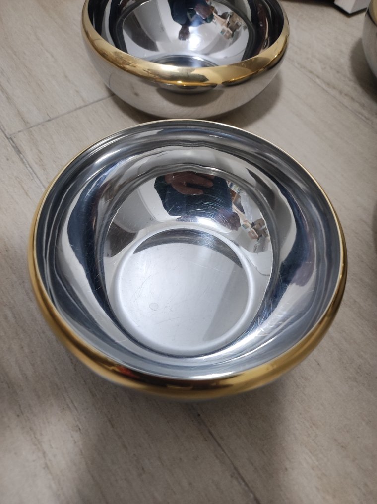 Alessi - Conjunto de tigelas (6) - Aço #1.0