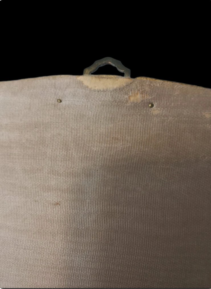 Αρ Ντεκό Λειψανοθήκη - Ξύλο, Περίεργος Χριστός σκαλισμένος σε bakelite ή οστό, σταυρωμένος χωρίς σταυρό, art deco, βελούδο, ξύλο. - 1920-1930 - Art’deco  #2.1