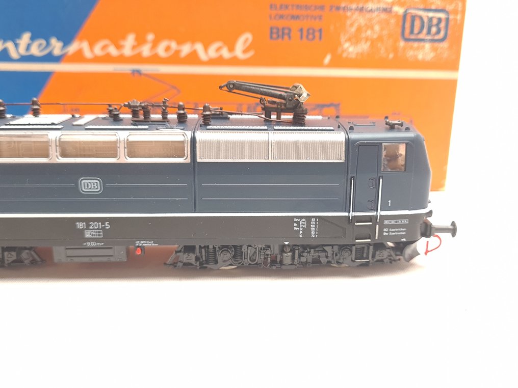 Roco H0 - 4142 B - Ηλεκτροκίνητη ατμομηχανή (1) - BR 181 σε Βερολινέζικο μπλε - DB #4.3