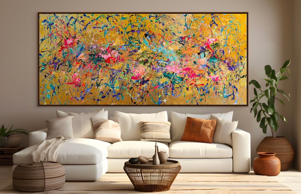 Ivanka Matiss - Golden landscape N.18 XXL #1.0