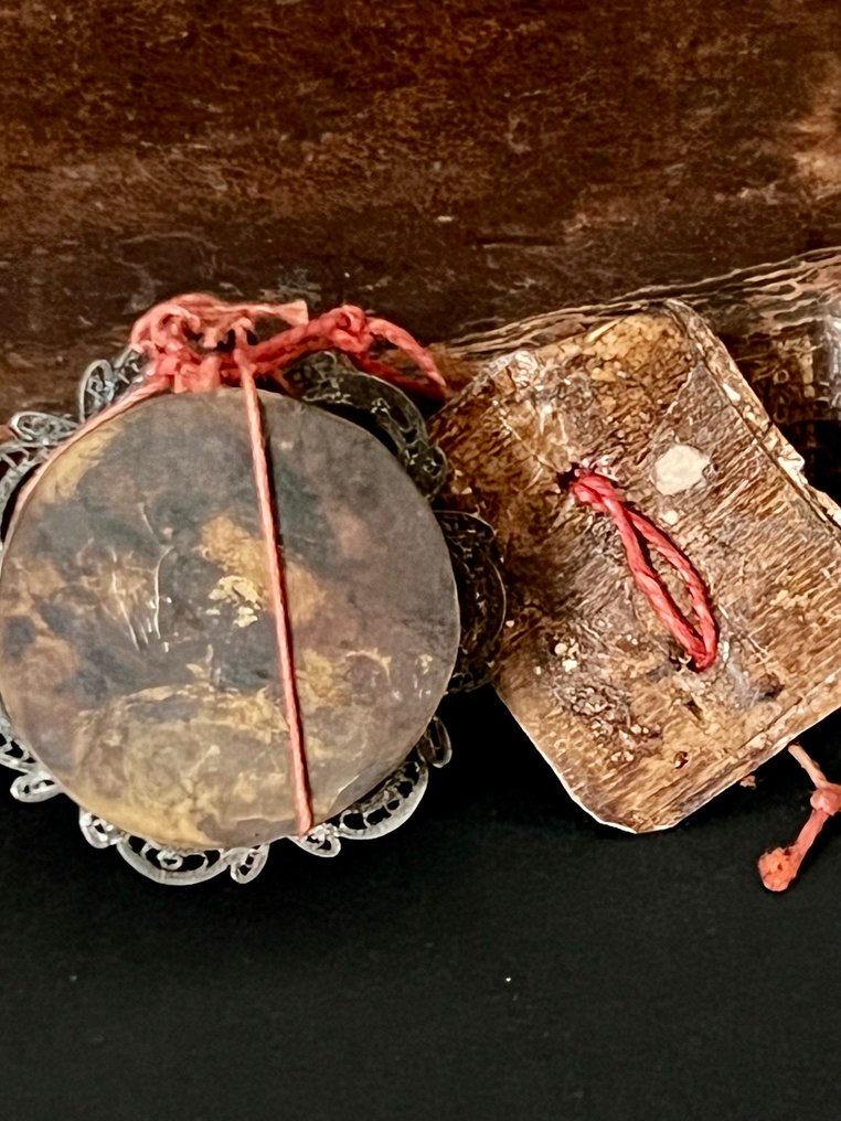  Λειψανοθήκη - Alloy - 1750-1800 - Άγιος Σταυρός του Κυρίου μας Ιησού Χριστού.  #1.0