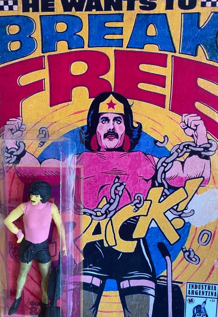 He Wants to Break Free - Freddie Mercury Action Figure Customs Musica - Argentyna #3.2