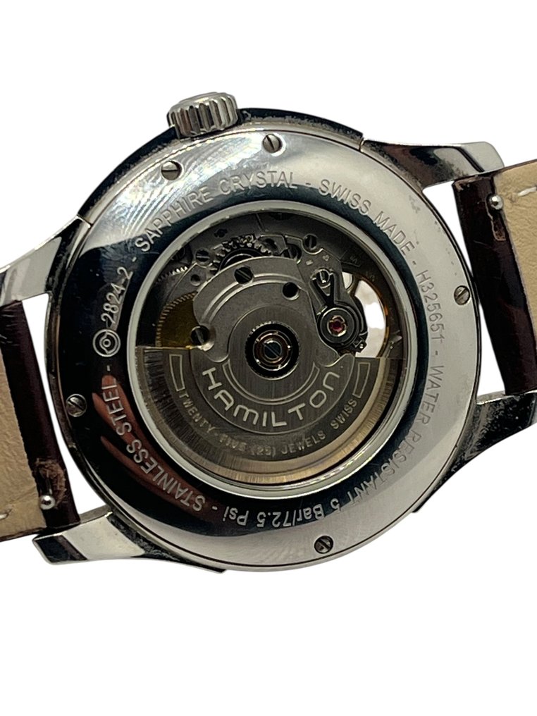 Hamilton - Jazzmaster Open Heart - Automatic - Ingen mindstepris - H325651 - Mænd - 2010-2020  #4.3