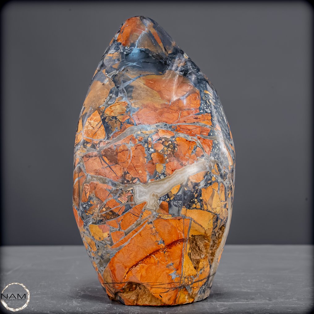 Seltener Picture Jasper aus Indonesien – Farbenpracht der Erde- 823.88 g #1.0