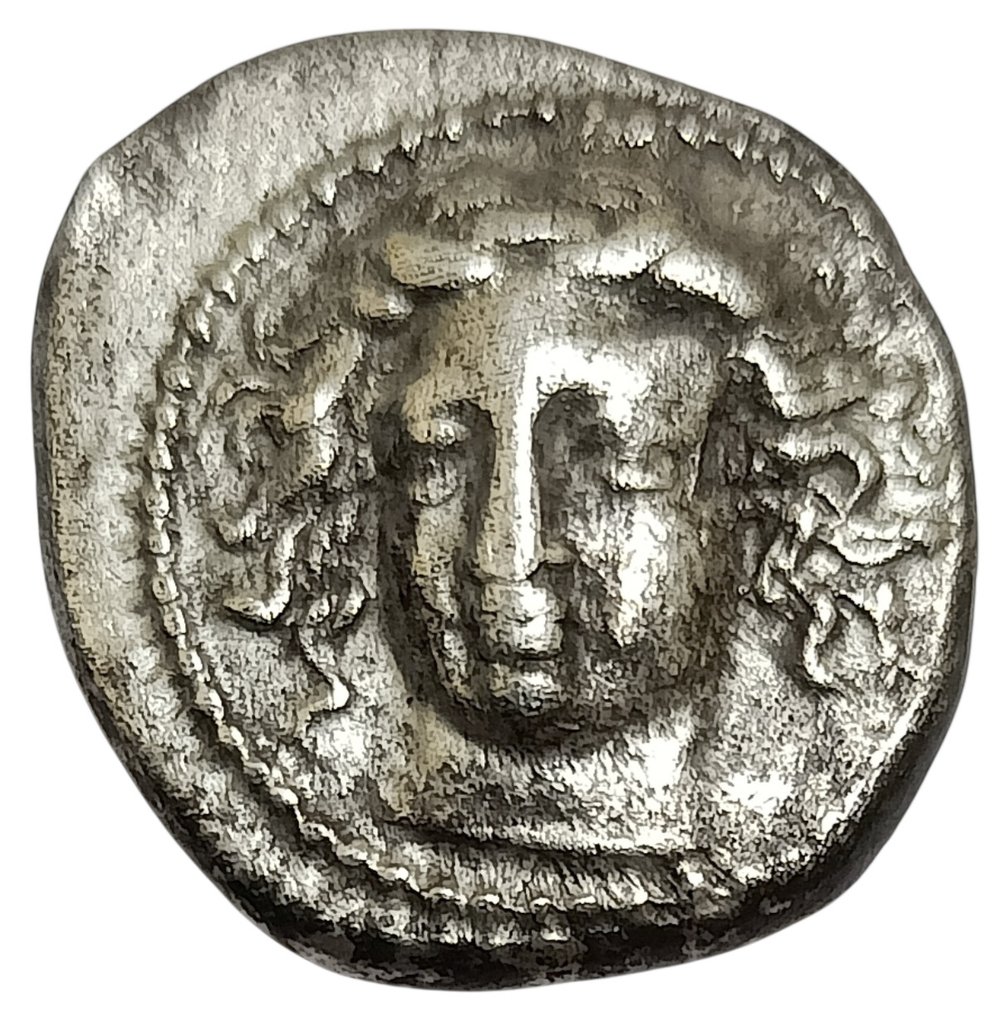 Tesalia, Larisa Drachm ca. 400-370 BC #1.0