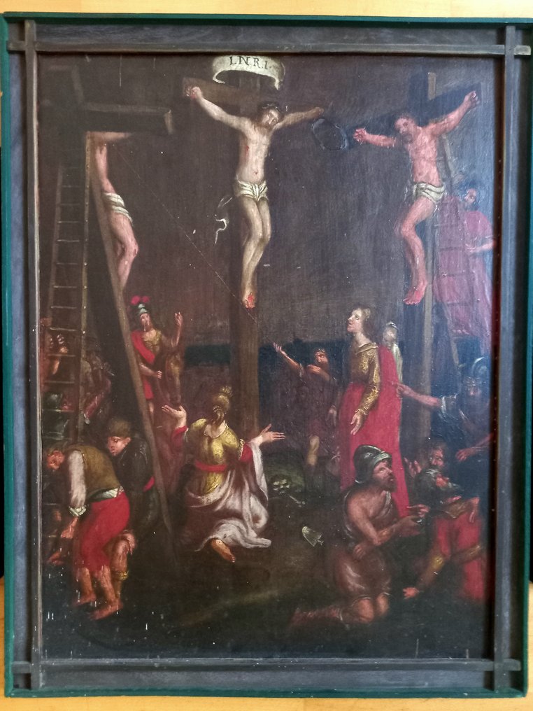 Nederlandsk skole (XVIII) - Triptych #3.2