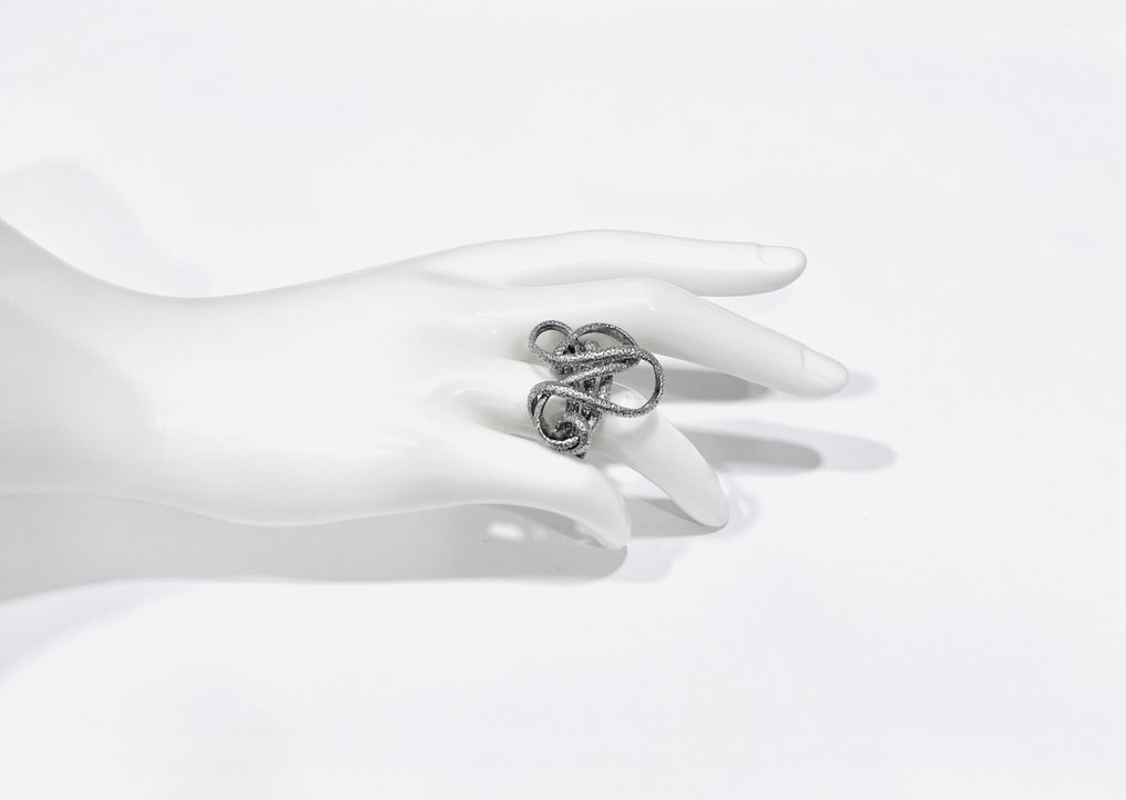 No reserve price - Ring Silver #4.3