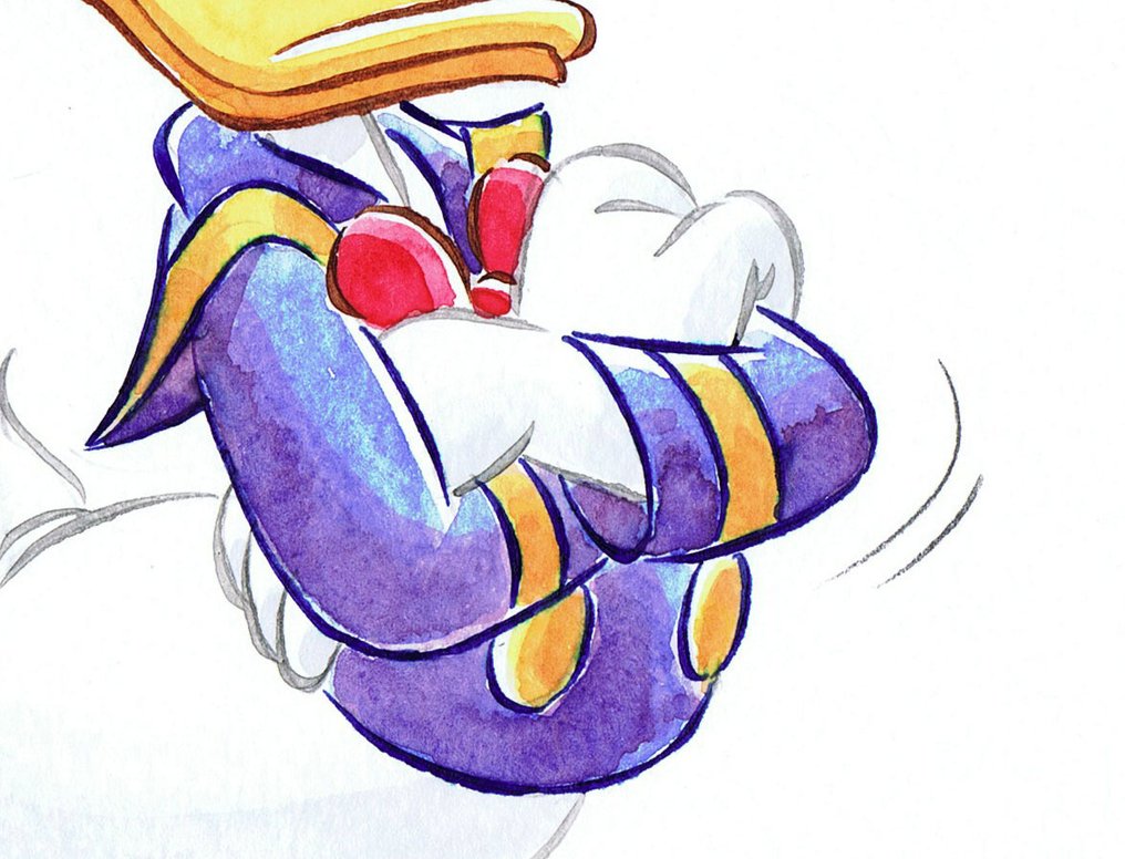 Cardona - 1 Watercolour - Donald Duck #2.1