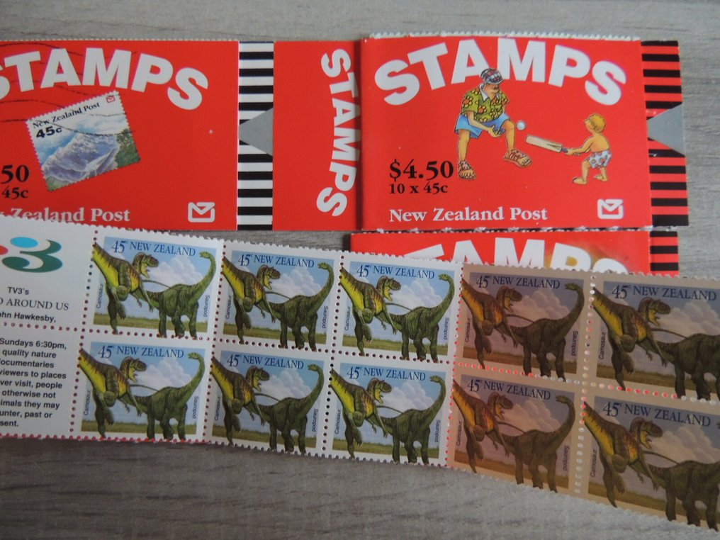 Νέα Ζηλανδία & Αυστραλία  - Σετ / Πακέτο από 80 σημειωματάρια σε ένα κουτί. #4.3