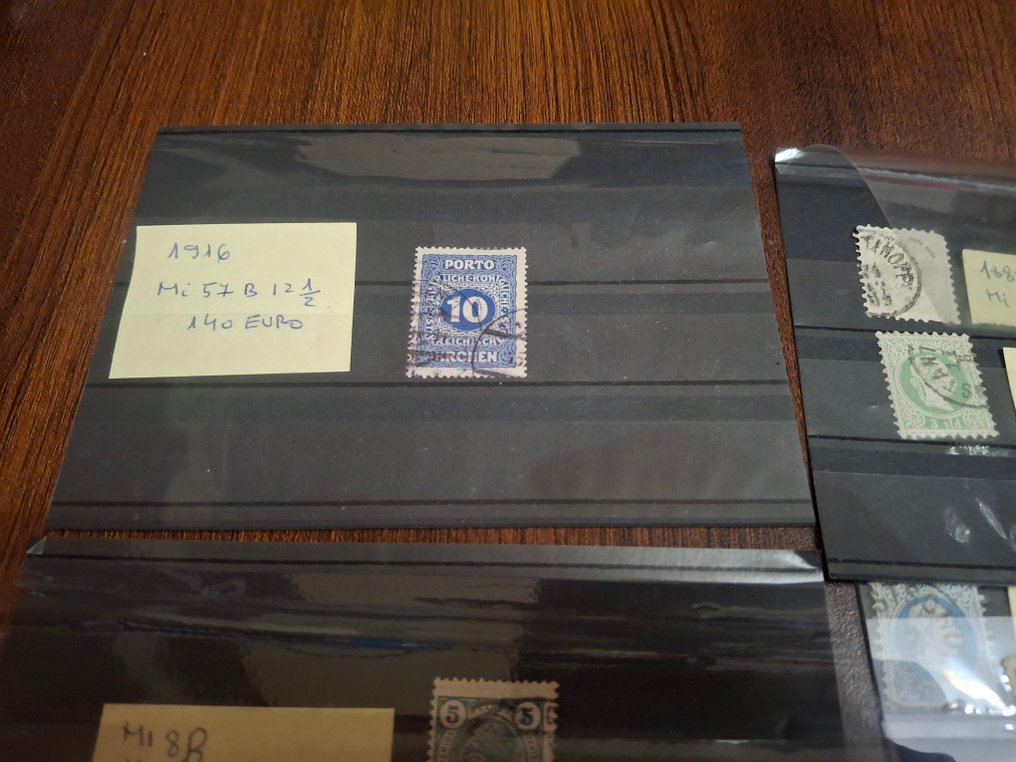 黎凡特（奥地利邮局） 1867 - 奥地利黎凡特邮票，具有罕见的穿孔和不同的盖销。 #3.2