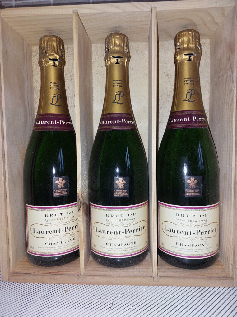 Laurent-Perrier, Brut L-P - Champagne Brut, Champagne - 3 Pullot (0.7 L) #4.3