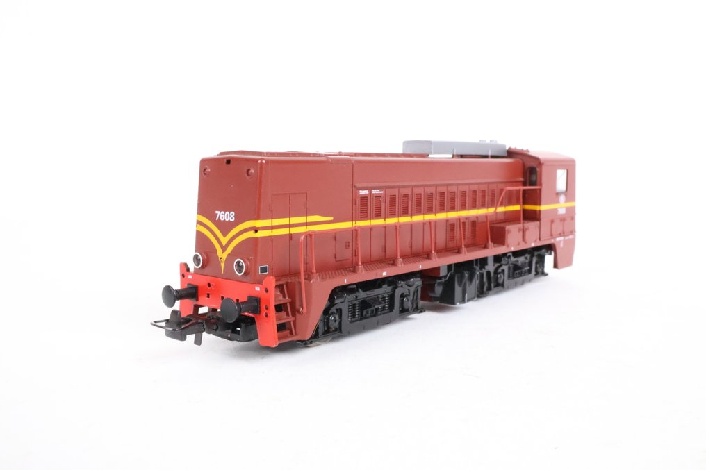 Roco H0 - 43777 - Diesel lokomotiv (1) - 7608 (tidligere NS 2200) - NMBS #3.2