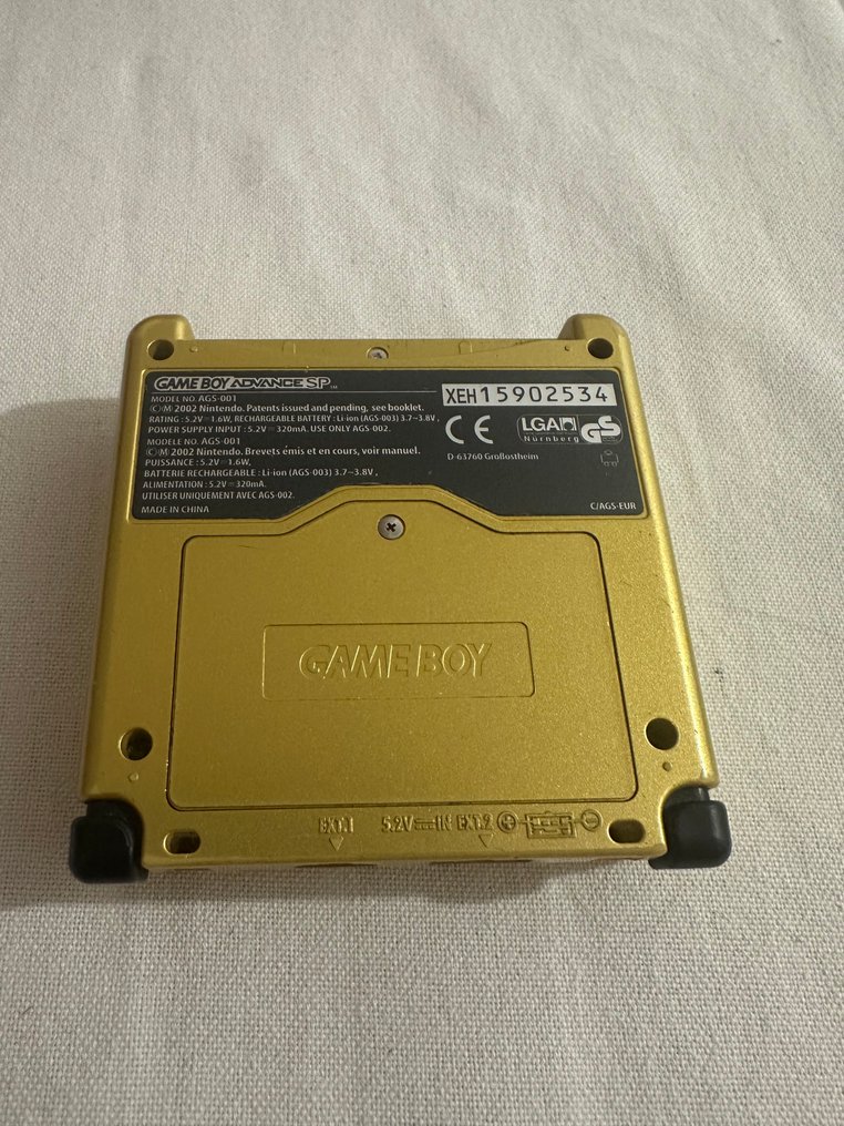 Nintendo - Gameboy Advance SP - Limited Edition Zelda + 3 games - Κονσόλα βιντεοπαιχνιδιών + παιχνίδια #3.2