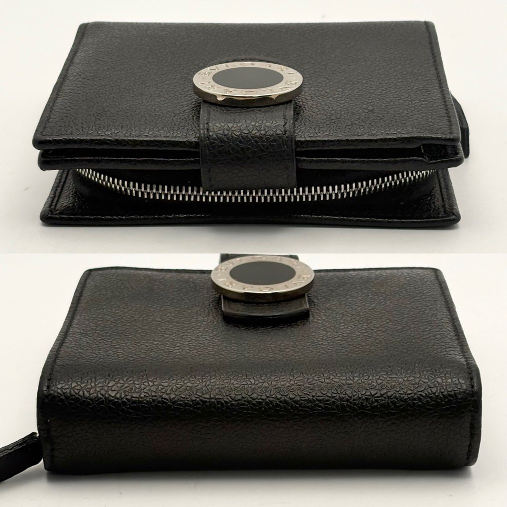 Bulgari - Bulgari Black Leather - Πορτοφόλι με φερμουάρ #4.3