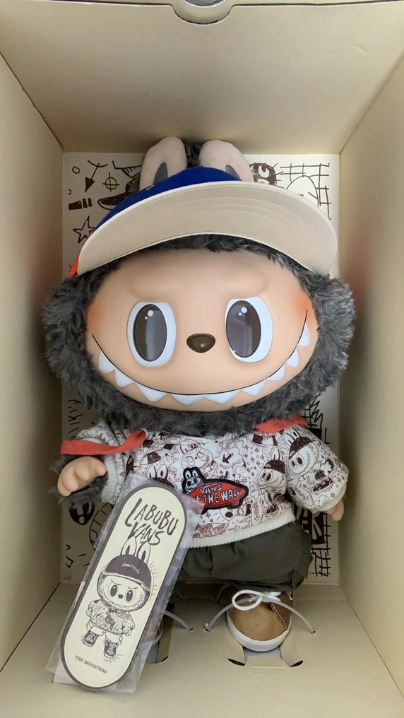 POPMART - Kasing Lung - Figur - Pop Mart Labubu The Monsters X Vans Oldskool - Vinyl #3.2