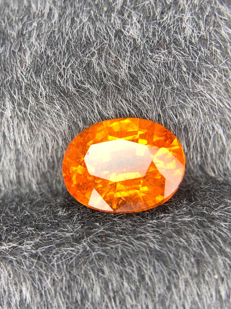 没有保留价 - 1 pcs  橙色 石榴石  - 1.65 ct - 国际有色宝石协会（ICA GemLab） - 真实的芬达#78 #4.3
