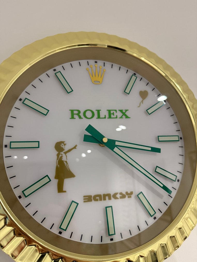 Art'Pej - Horloge XL Rolex Feat Banksy #2.1