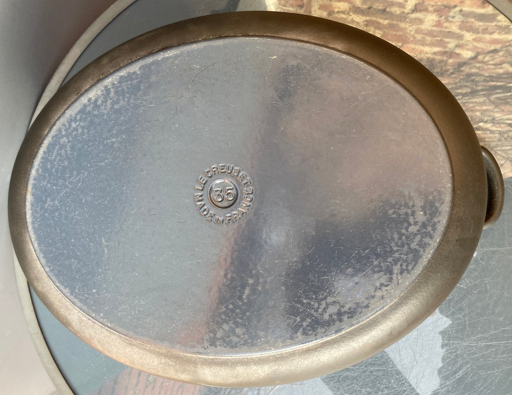Le Creuset - Caçarola retangular -  n°35 - fonte, Esmalte #3.2