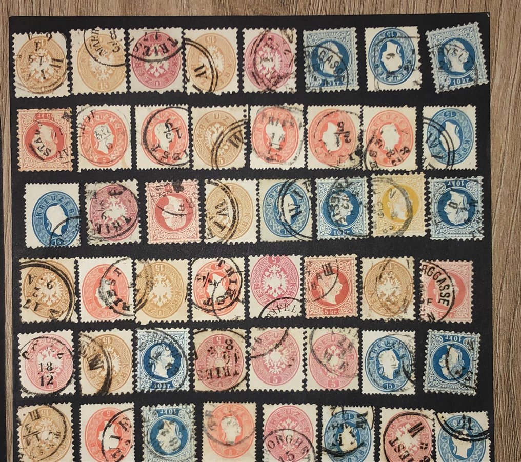 Αυστρία 1850/1867 - Αυστρία 1850/1867, υπερβολική χρήση μετοχών, υψηλός κατάλογος. #1.0