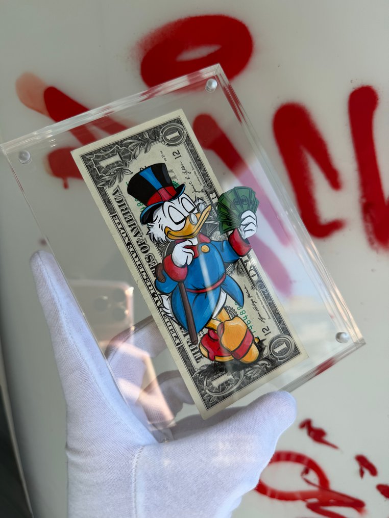 Alan Stefanov (1999) - "Cash Flow" 1 dollar bill - NO Reserve #2.1