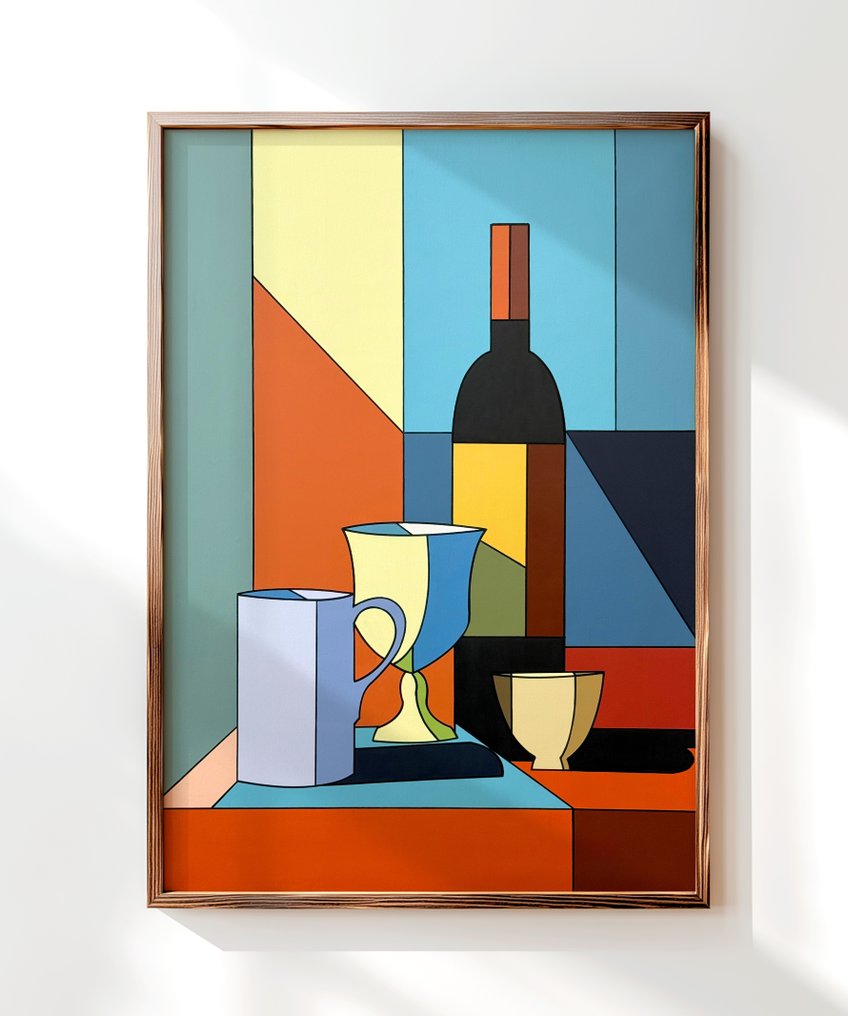 Alejandro Gonzalez - Bodegones Geométricos 75 - XL - (NO Reserve) #1.0