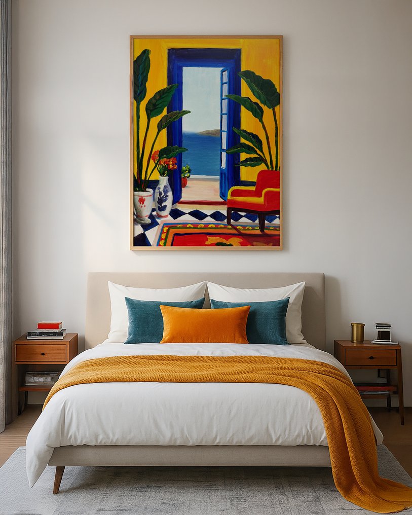 E. García - LA GRAN PUERTA AZUL   XL  (NO RESERVE) #3.2