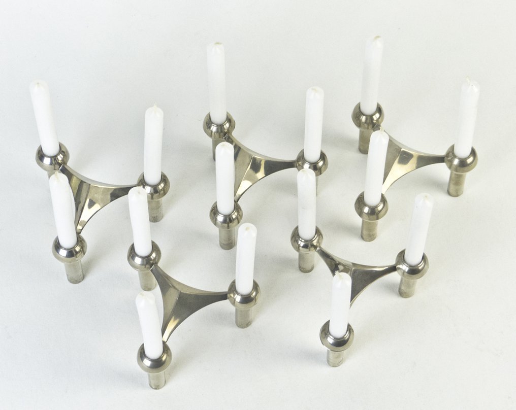 Nagel Konzept, BMF - Werner Stoff - Κηροπήγιο S 22 (5) - Μέταλλο - Μονάδα πολλαπλών χρήσεων κηροπήγιο #1.0