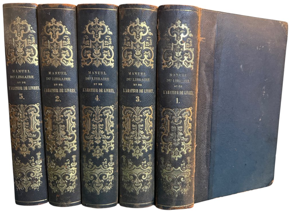 J - Ch. Brunet - Manuel du libraire et de l'amateur de livres - 1838 #1.0
