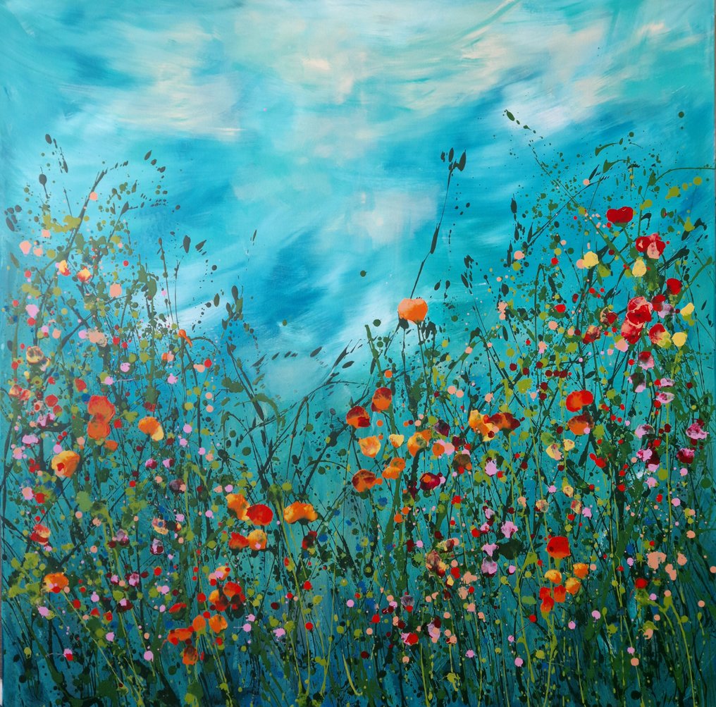 Irina Morisch - In the rush of the wind - square  XXL- #3.2